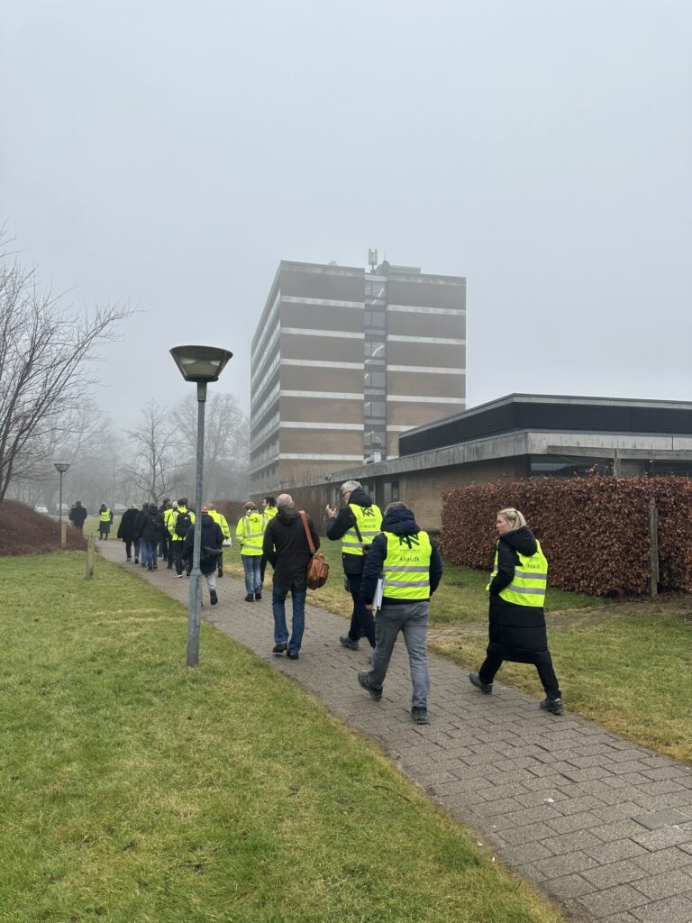 Der blev afholdt fælles besigtigelse under tilbudsfasen med flere interesserede bydende.