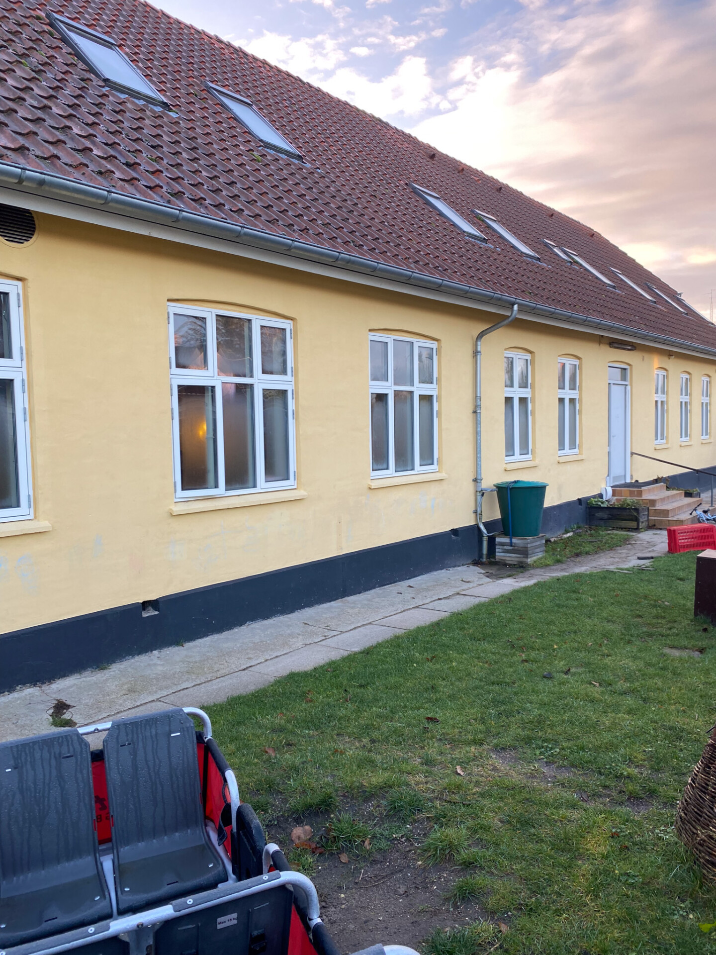 Orø skole og børnehus facade